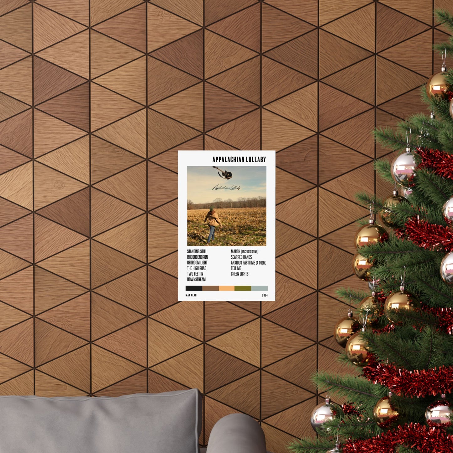 "Appalachian Lullaby" Album Art Vertical Poster
